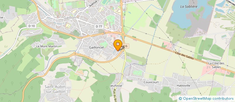 localisation de l'entreprise MONSIEUR SAID CHAIB  GAILLON