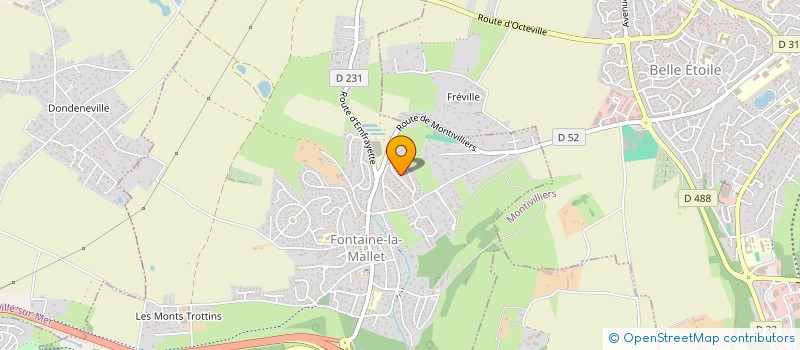 localisation de l'entreprise MONSIEUR SAID CHAOU  FONTAINE-LA-MALLET