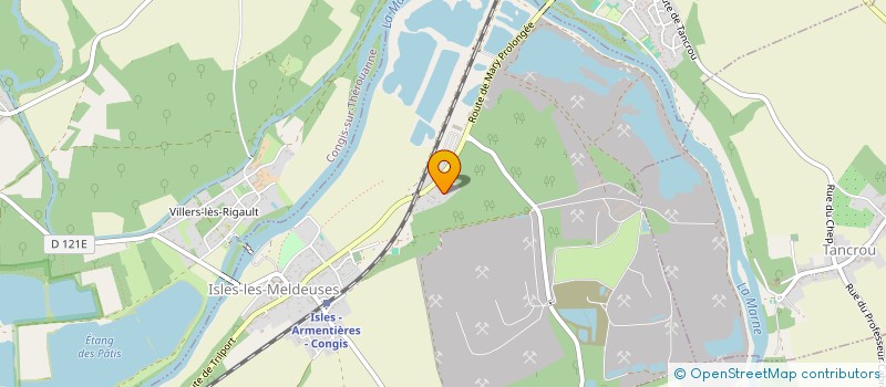 localisation de l'entreprise MONSIEUR SAID CHAOUKI  ISLES-LES-MELDEUSES