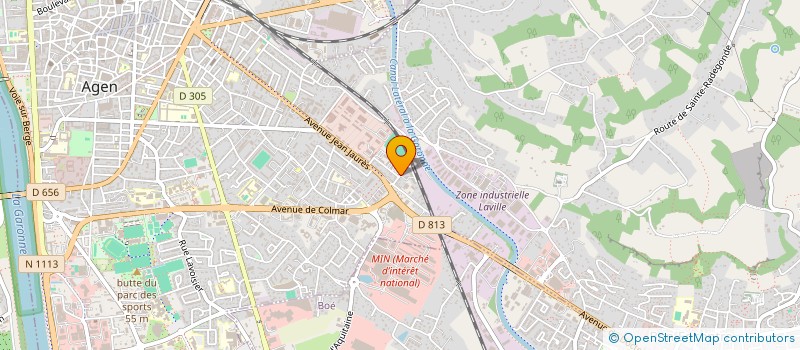 localisation de l'entreprise MONSIEUR SAID CHARAF  AGEN