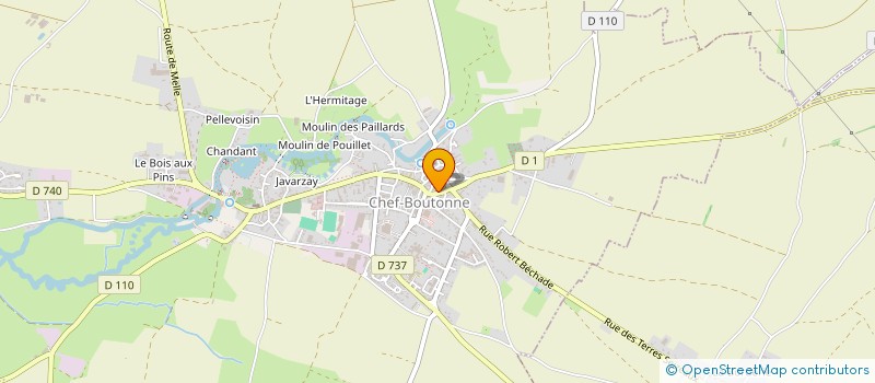 localisation de l'entreprise MONSIEUR SAID CHERIFI  CHEF-BOUTONNE