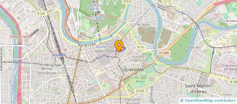 localisation de l'entreprise MONSIEUR SAID CHOUARFIA  GRENOBLE