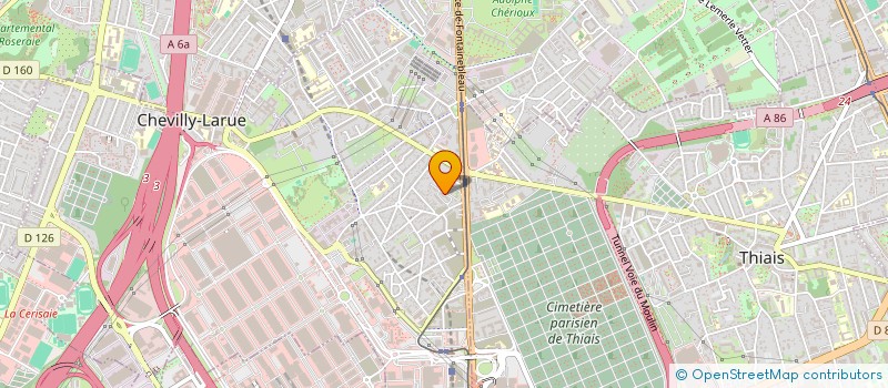 localisation de l'entreprise MONSIEUR SAID CHOUIKI  CHEVILLY-LARUE