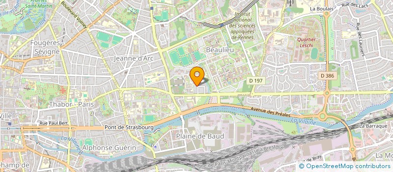 localisation de l'entreprise MONSIEUR SAID CHTAIBI  RENNES