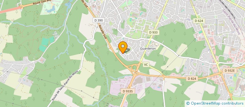 localisation de l'entreprise MONSIEUR SAID COUACHI  SAINT-PIERRE-DU-MONT