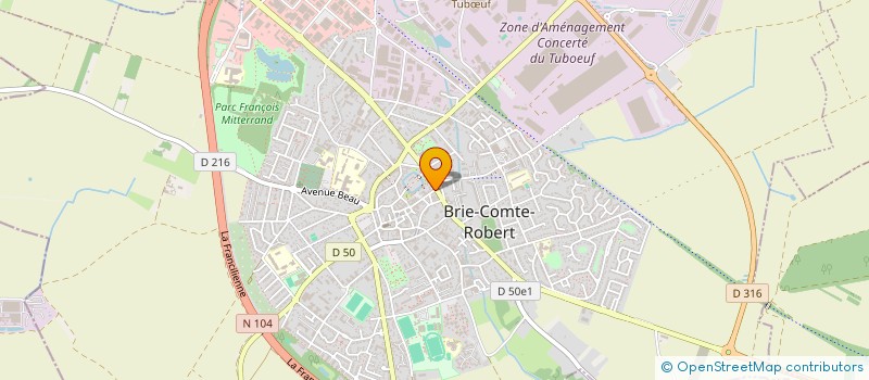 localisation de l'entreprise MONSIEUR SAID DAIDECHE  BRIE-COMTE-ROBERT