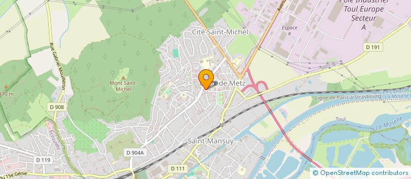 localisation de l'entreprise MONSIEUR SAID DAKAEV  TOUL