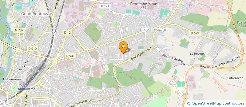 localisation de l'entreprise MONSIEUR SAID DAOUDI à L'ISLE-D'ESPAGNAC