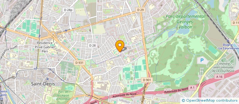 localisation de l'entreprise MONSIEUR SAID DAOUDI  BOBIGNY