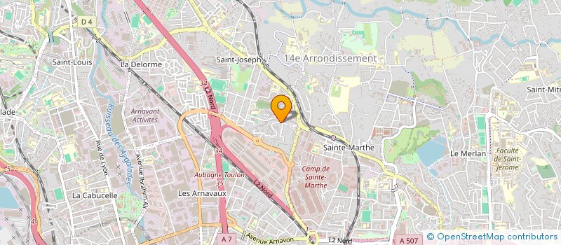 localisation de l'entreprise MONSIEUR SAID DAROUECHE  MARSEILLE