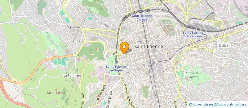 localisation de l'entreprise MONSIEUR SAID DERRACHE à SAINT-ETIENNE