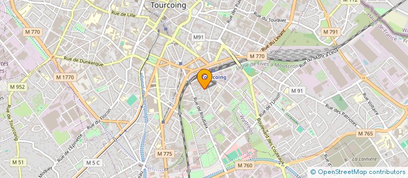 localisation de l'entreprise MONSIEUR SAID DIABI  TOURCOING