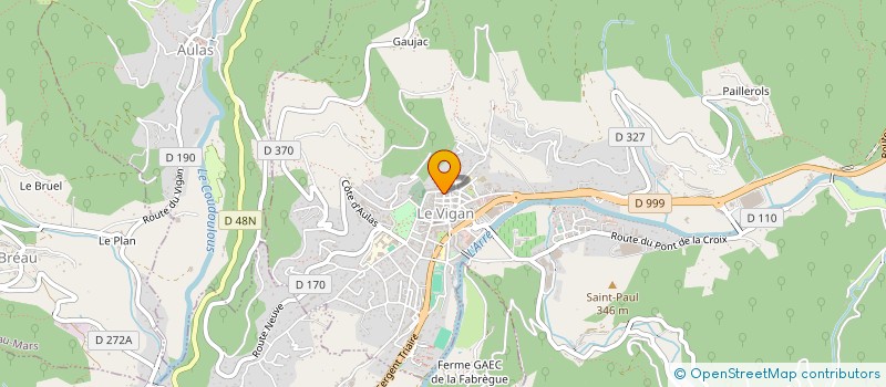 localisation de l'entreprise MONSIEUR SAID DJOUDI  LE VIGAN