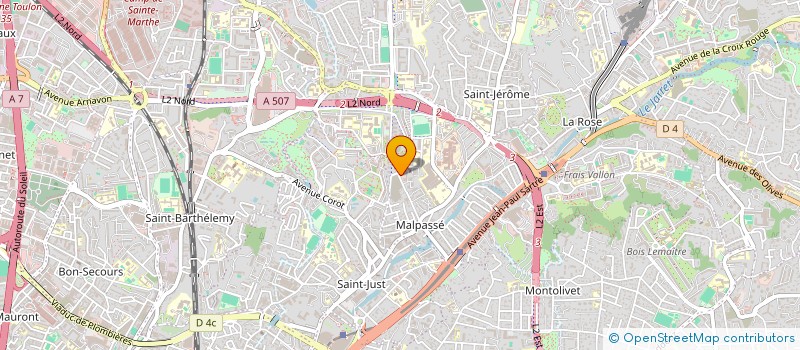 localisation de l'entreprise MONSIEUR SAID ED DRIDI  MARSEILLE