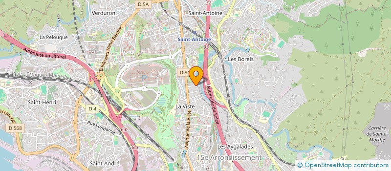 localisation de l'entreprise MONSIEUR SAID EL ABBASSI à MARSEILLE