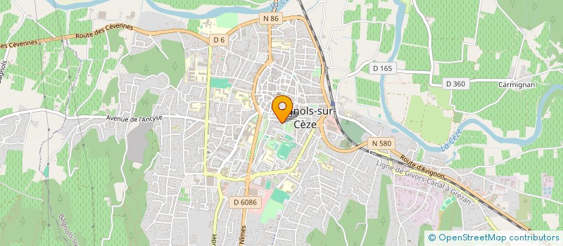 localisation de l'entreprise MONSIEUR SAID EL AISSAOUI à BAGNOLS-SUR-CEZE