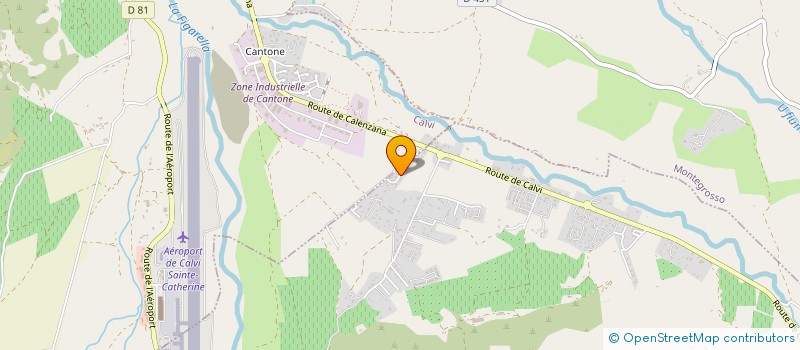 localisation de l'entreprise MONSIEUR SAID EL AMIN  CALENZANA