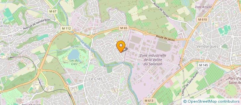 localisation de l'entreprise MONSIEUR SAID EL AZAOUI  LE CRES