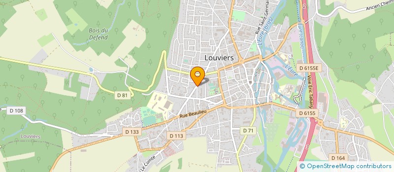 localisation de l'entreprise MONSIEUR SAID EL BALLI à LOUVIERS