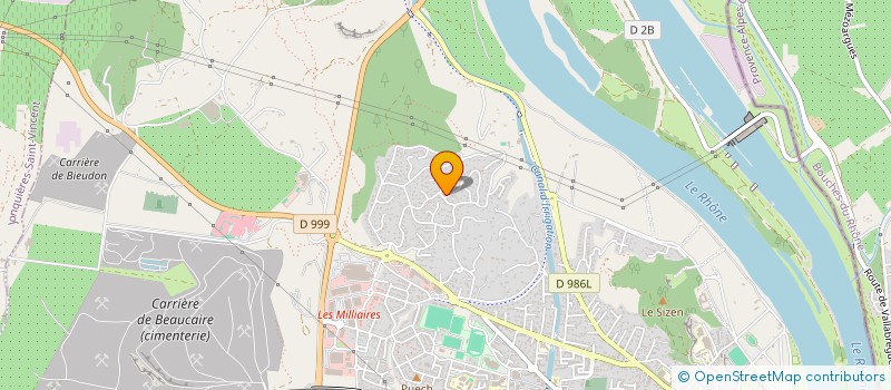 localisation de l'entreprise MONSIEUR SAID EL BTATI  BEAUCAIRE