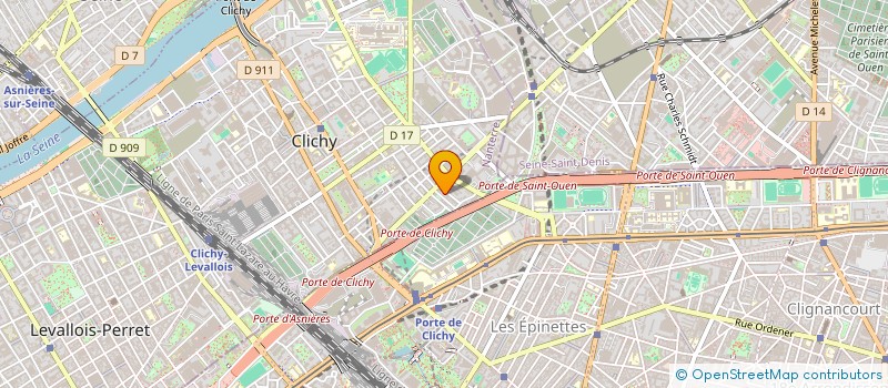 localisation de l'entreprise MONSIEUR SAID EL IDRISSI à CLICHY