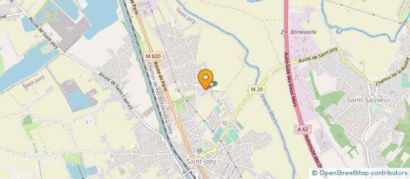 localisation de l'entreprise MONSIEUR SAID EL KERMOUDI  SAINT-JORY