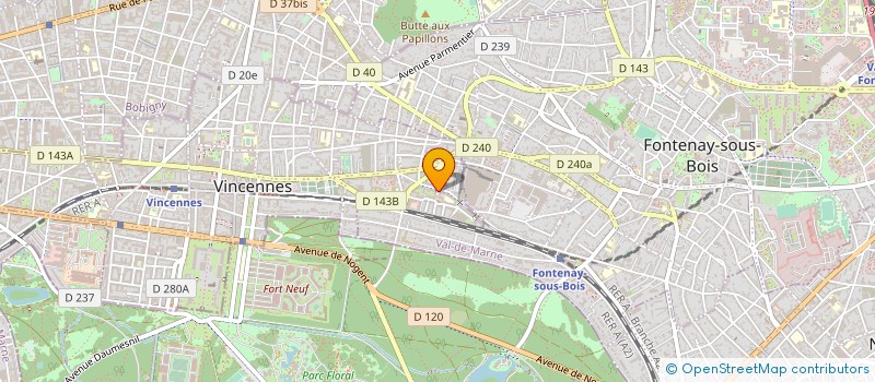 localisation de l'entreprise MONSIEUR SAID EL MOUDEN  VINCENNES