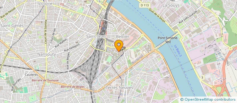 localisation de l'entreprise MONSIEUR SAID EL OUARKADI  BORDEAUX