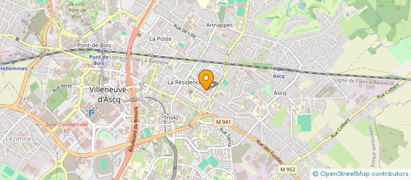 localisation de l'entreprise MONSIEUR SAID EL OUASSAIDI  VILLENEUVE-D'ASCQ