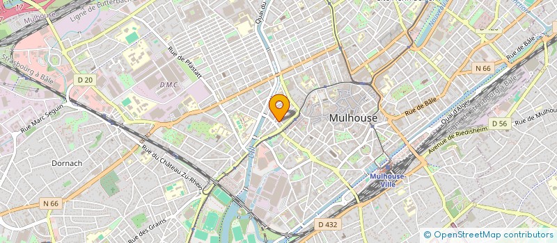 localisation de l'entreprise MONSIEUR SAID EL OUD  MULHOUSE