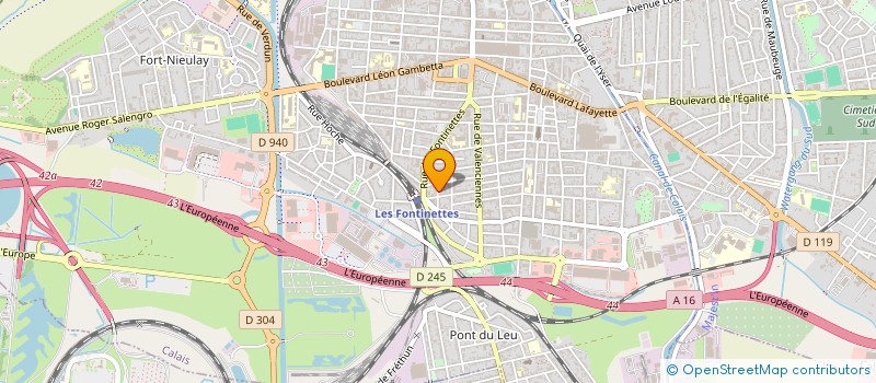 localisation de l'entreprise MONSIEUR SAID EL YAKNI  CALAIS