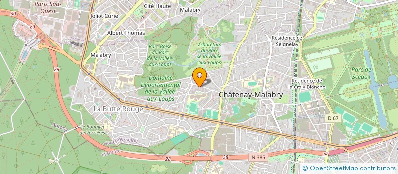 localisation de l'entreprise MONSIEUR SAID EL YAZID  CHATENAY-MALABRY