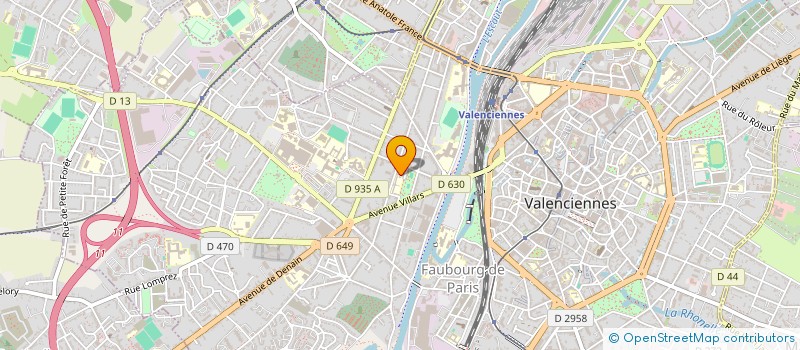 localisation de l'entreprise MONSIEUR SAID ELHALLAOUI à VALENCIENNES