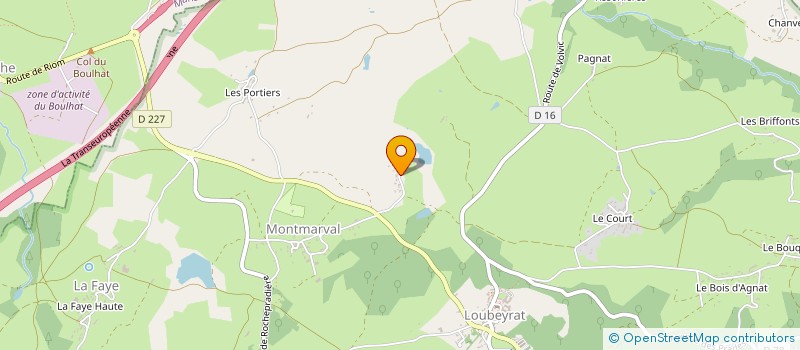 localisation de l'entreprise MONSIEUR SAID ELLAOUI  LOUBEYRAT