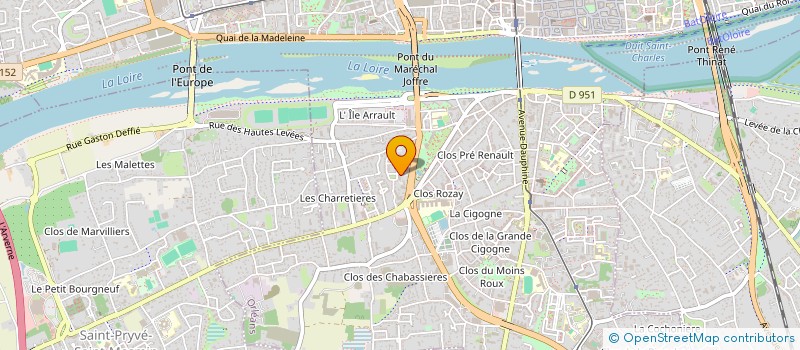 localisation de l'entreprise MONSIEUR SAID ELMERNISSI  ORLEANS