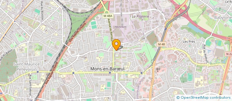 localisation de l'entreprise MONSIEUR SAID ESKIFATI  MONS-EN-BARUL