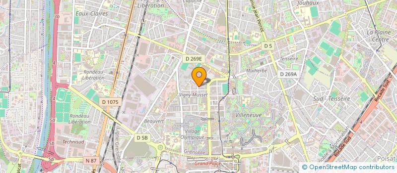 localisation de l'entreprise MONSIEUR SAID ETTABANE à GRENOBLE