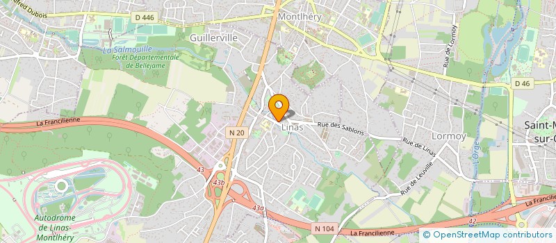 localisation de l'entreprise MONSIEUR SAID EZZAKI à LINAS