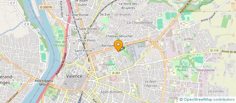 localisation de l'entreprise MONSIEUR SAID FADEL  VALENCE