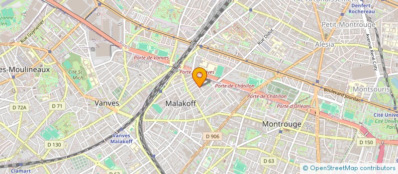 localisation de l'entreprise MONSIEUR SAID FATIS à MALAKOFF