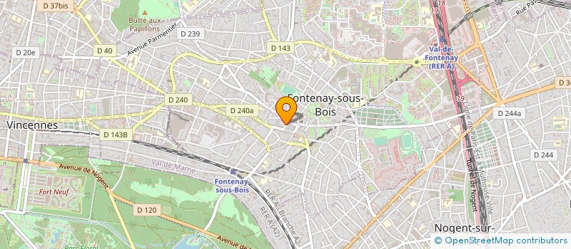 localisation de l'entreprise MONSIEUR SAID FAZAL BAHEER à FONTENAY-SOUS-BOIS