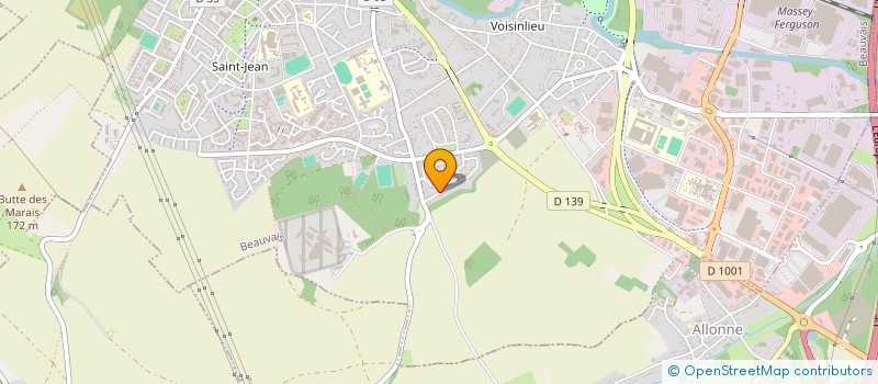 localisation de l'entreprise MONSIEUR SAID FEDOUACH  BEAUVAIS