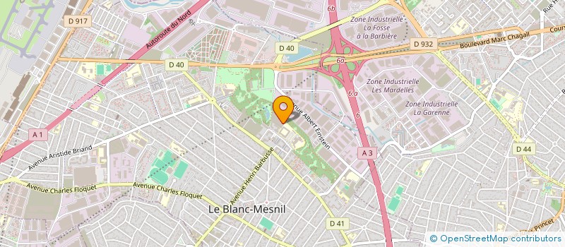 localisation de l'entreprise MONSIEUR SAID FENZI  LE BLANC-MESNIL