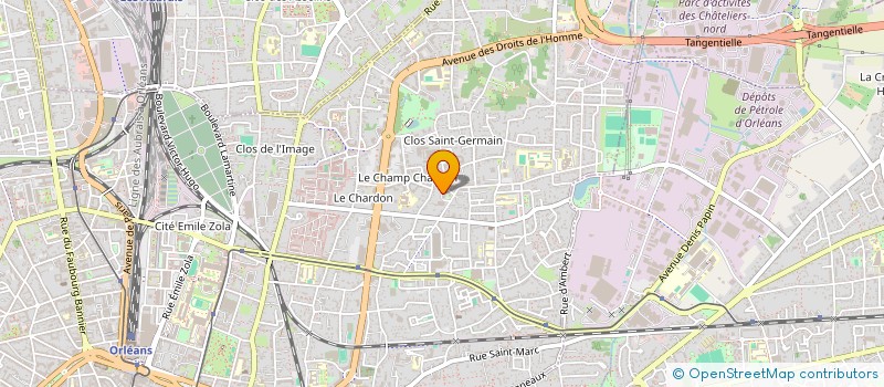 localisation de l'entreprise MONSIEUR SAID GHAZOUI à ORLEANS