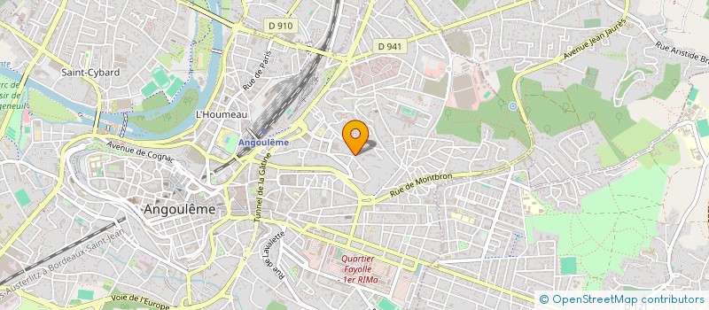 localisation de l'entreprise MONSIEUR SAID GHEDIR à ANGOULEME