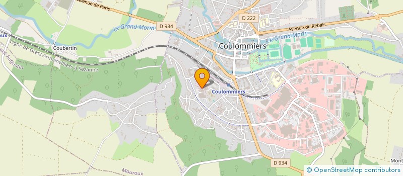 localisation de l'entreprise MONSIEUR SAID GHEMOUGUI à COULOMMIERS