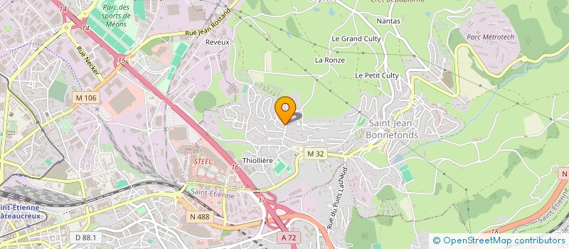 localisation de l'entreprise MONSIEUR SAID GHODBANE  SAINT-JEAN-BONNEFONDS