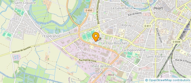 localisation de l'entreprise MONSIEUR SAID GOUMATE  NIORT