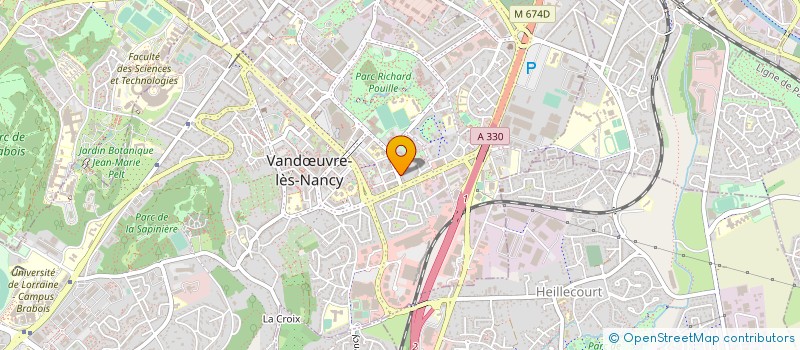 localisation de l'entreprise MONSIEUR SAID HABBOUSS  VANDUVRE-LES-NANCY