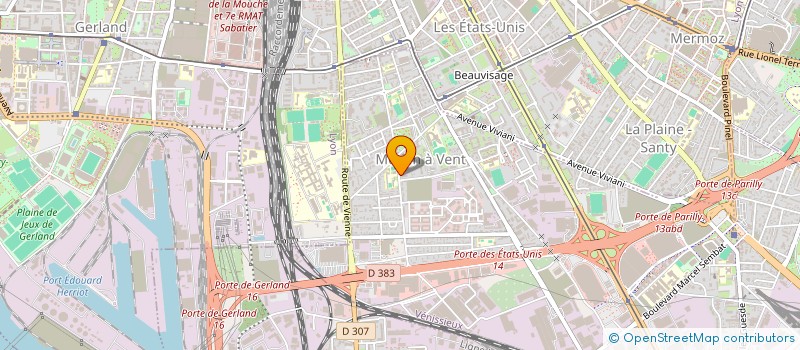 localisation de l'entreprise MONSIEUR SAID HADJERES  VENISSIEUX